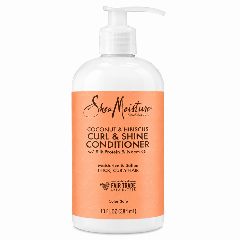 Shea Moisture Coconut & Hibiscus Curl & Shine Shampoo and Conditioner Pack