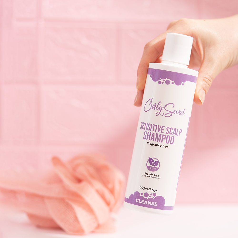 Curly Secret Sensitive Scalp Fragrance free Shampoo 250ml