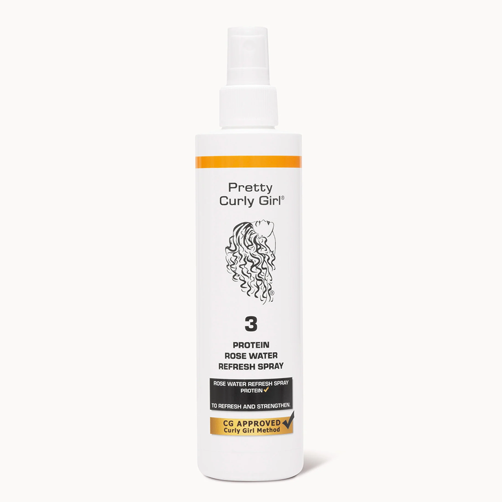 Pretty Curly Girl Protein Rose Water Refresh Spray 200ml