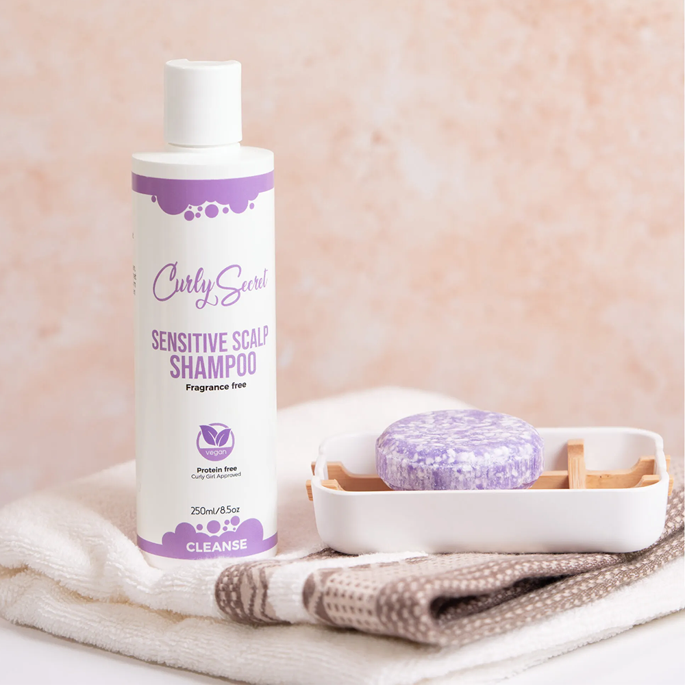 Curly Secret Sensitive Scalp Fragrance free Shampoo 250ml