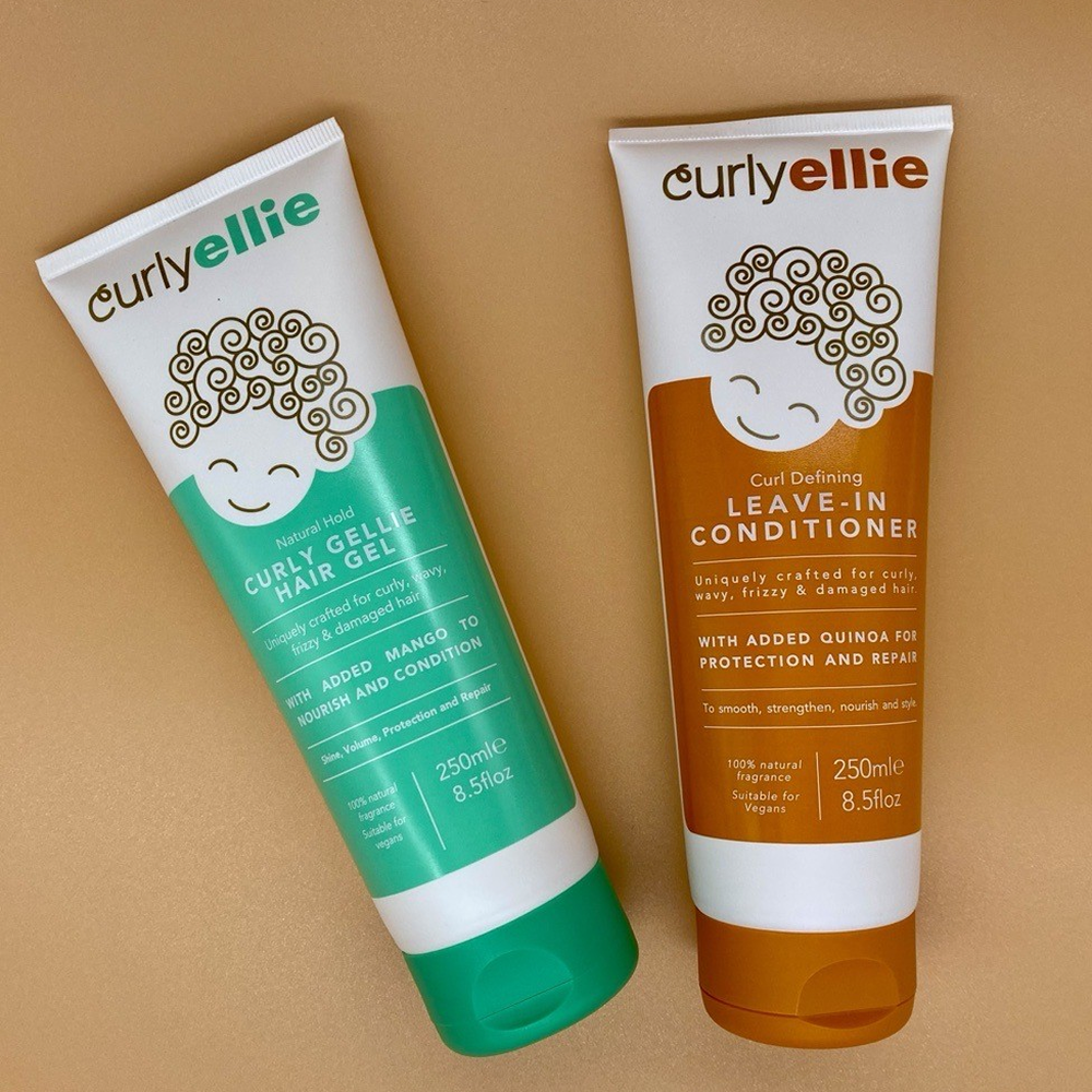 CurlyEllie Gellie Natural Hold Hair Gel