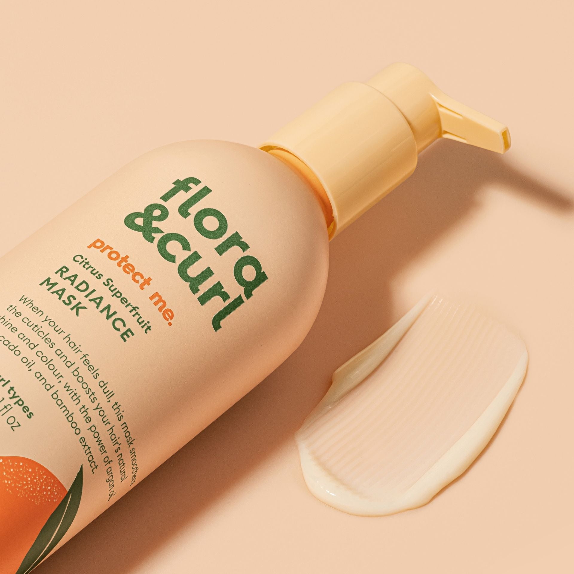 Flora & Curl Protect Me Citrus Superfruit Radiance Mask 300ml