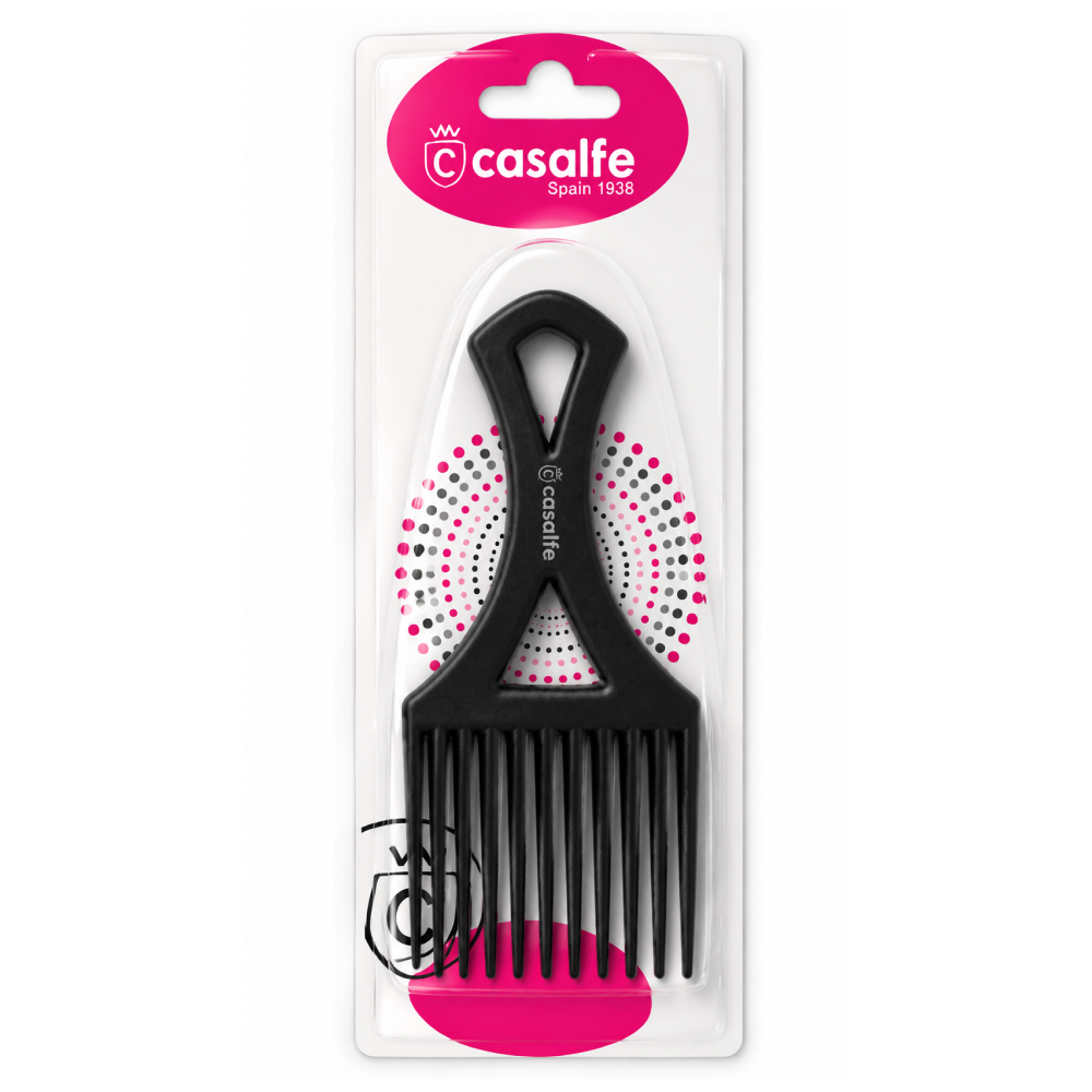 Casalfe Comb Afro Wooden Color