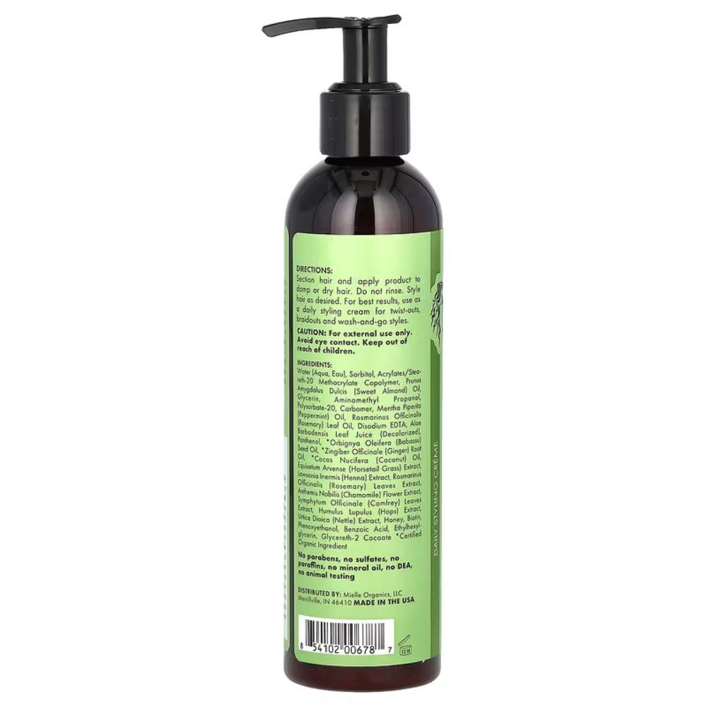 Mielle Rosemary Mint Multivitamin Daily Styling Cream 240ml