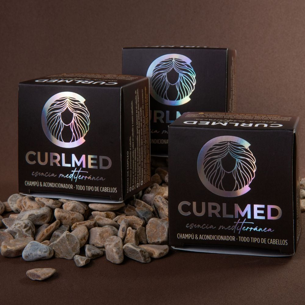 CurlMed Solid Shampoo + Conditioner for All Hair Types 70g