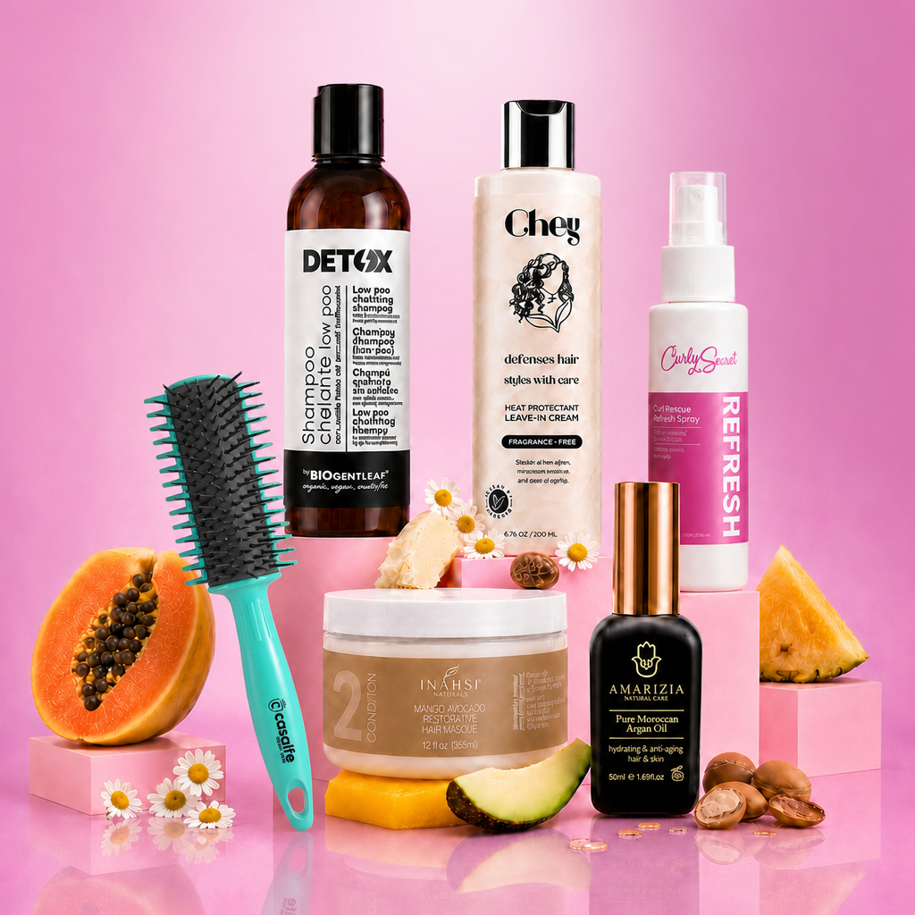 Beginner kit for curly hair