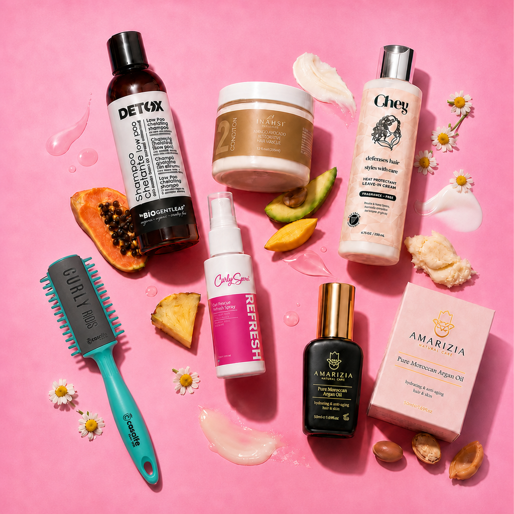 CurlyNest Advanced Kit for Growing & Maintaining Healthy Curls