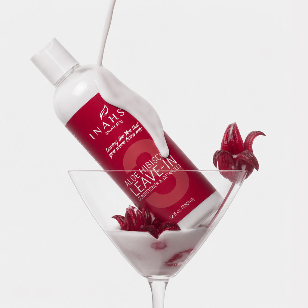 Inahsi Naturals Aloe Hibiscus Leave-In Conditioner & Detangler