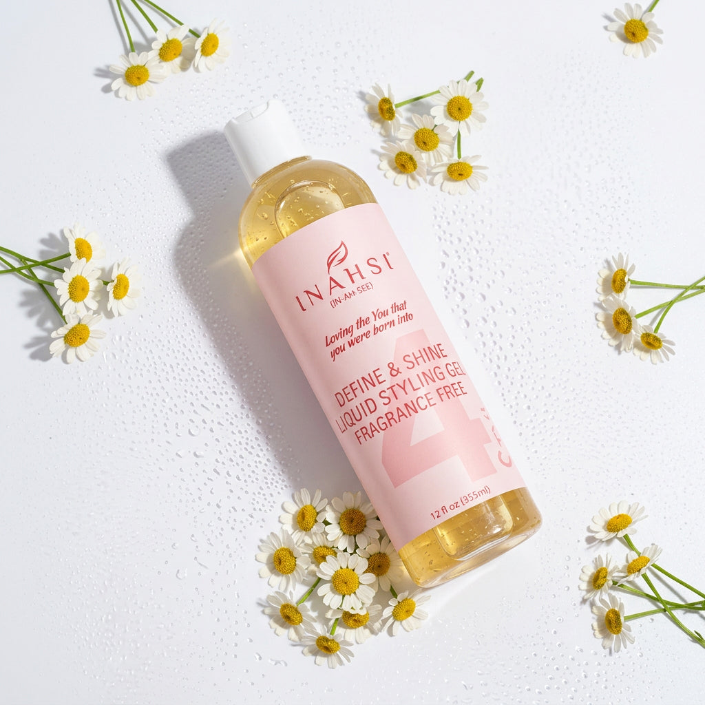 Inahsi Naturals Define & Shine Liquid Styling Gel Fragrance-Free
