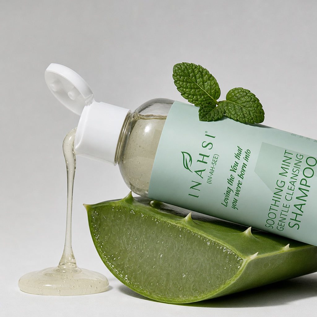 Inahsi Naturals Soothing Mint Gentle Cleansing Shampoo