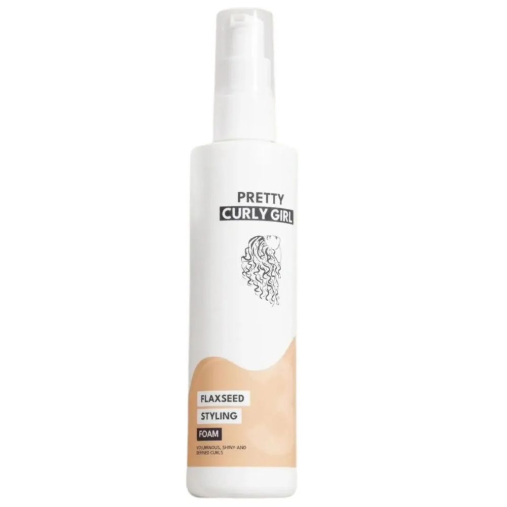 Pretty Curly Girl Flaxseed Styling Foam