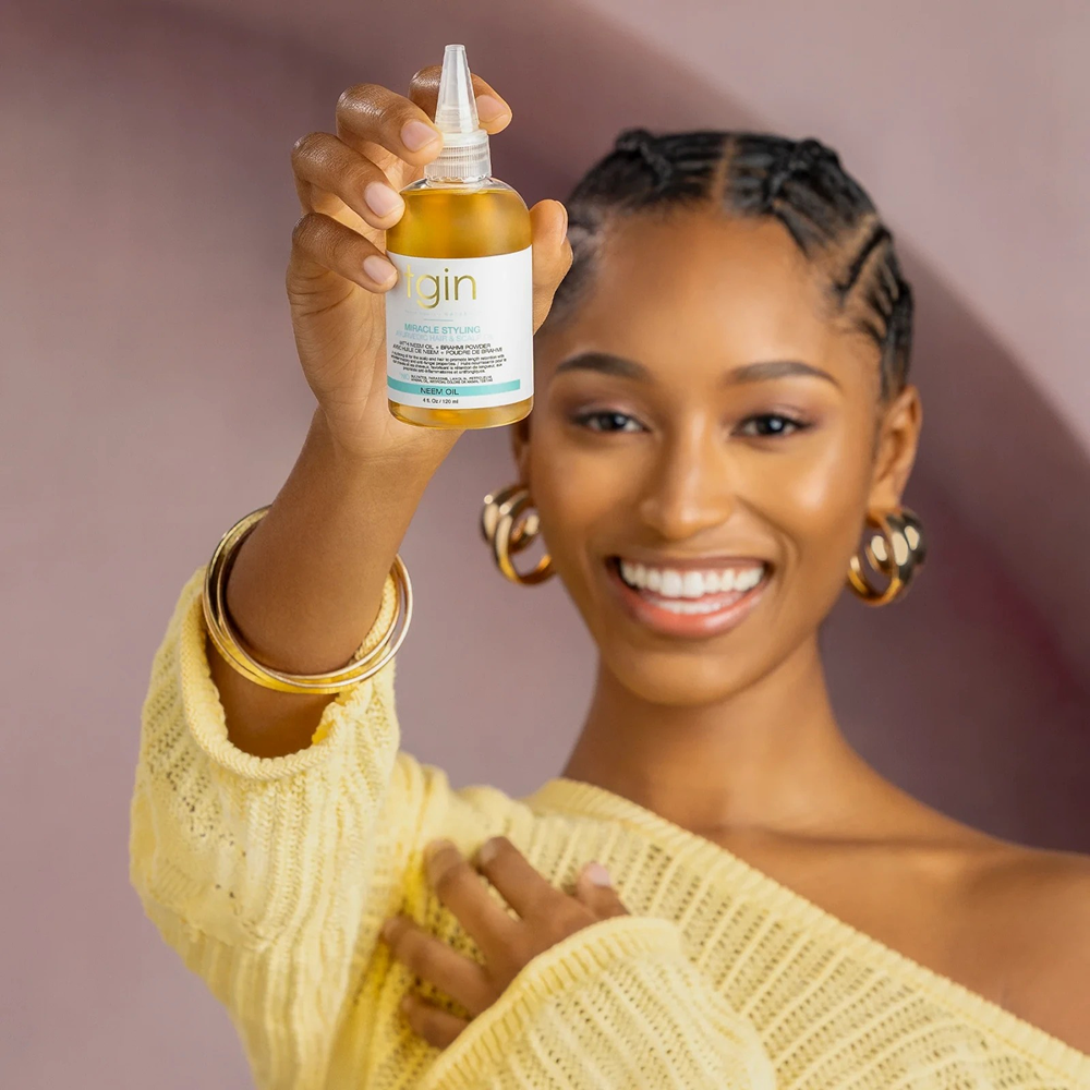 Tgin Miracle Styling Ayurvedic Hair & Scalp Oil 4oz