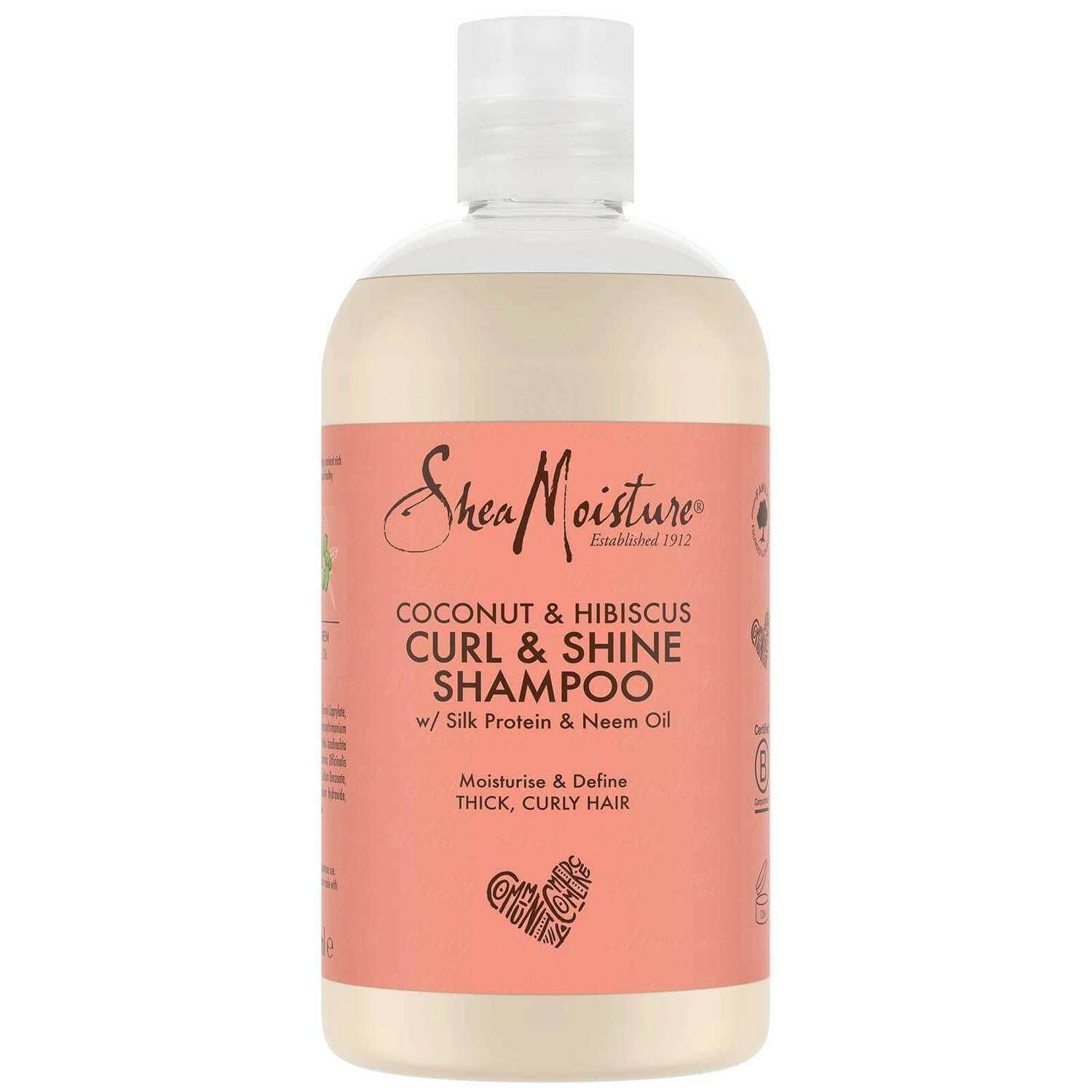 Shea Moisture Coconut & Hibiscus Curl & Shine Shampoo