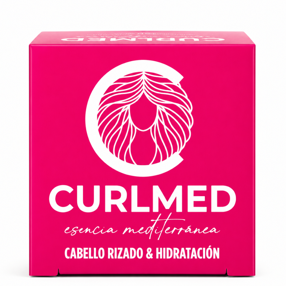CurlMed Solid Shampoo for Curly Hair and Hydration 80g
