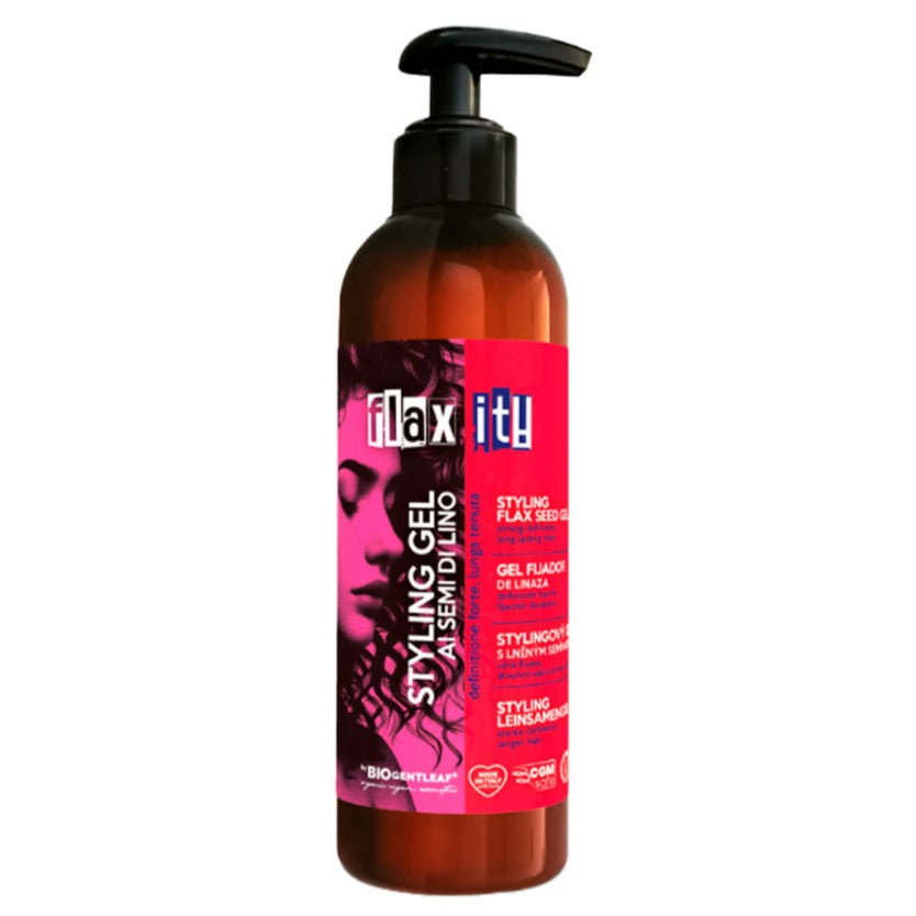 Bio Gentleaf Flax It Styling Gel ? Flaxseed Hold Gel 200 ml