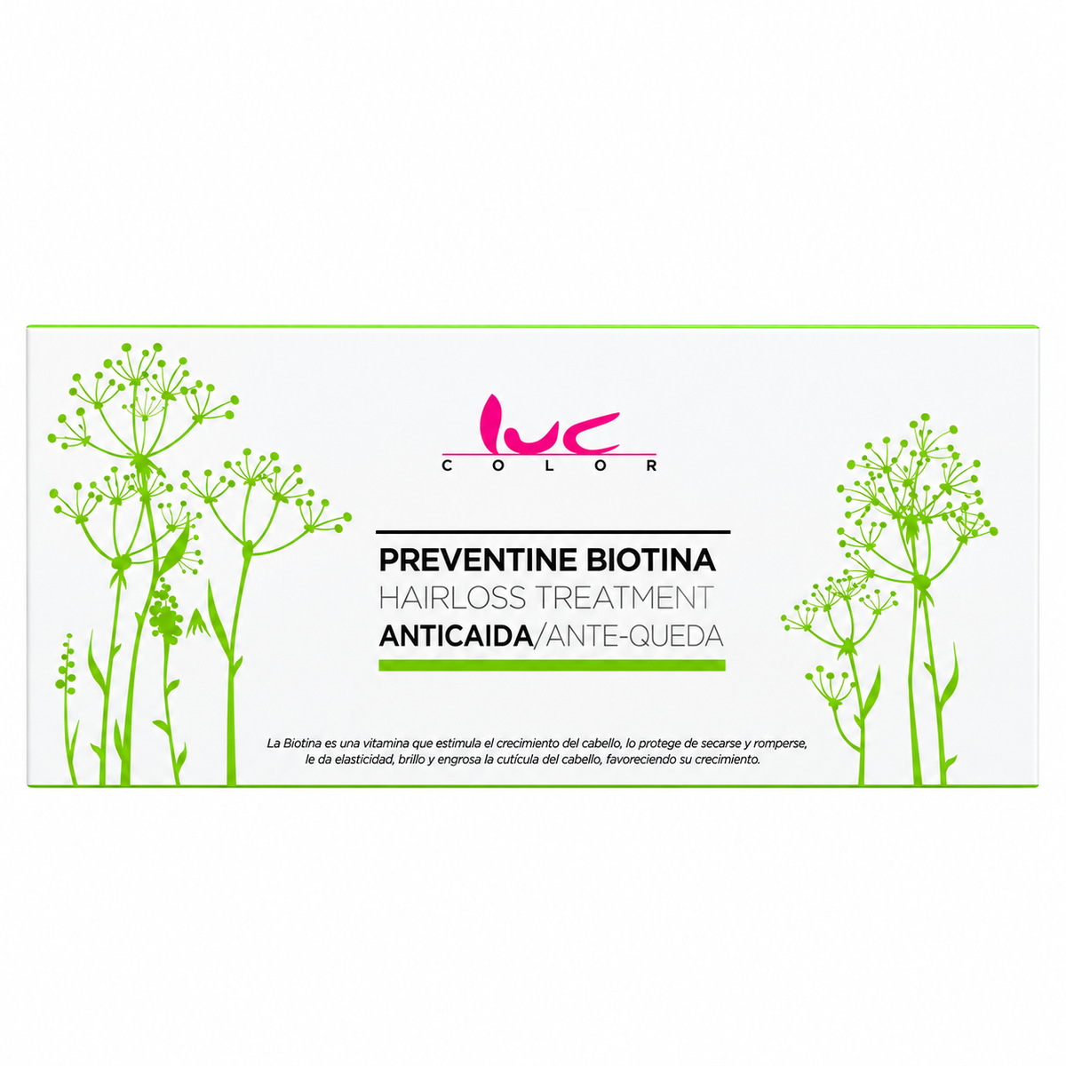 Luc Color Preventine Biotin Anti-Hair Loss 12x10ml