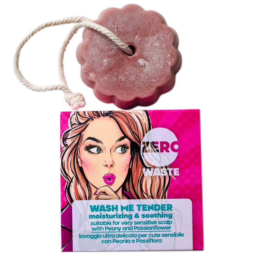 Bio Gentleaf Wash Me Tender Moisturizing & Soothing Shampoo Bar 60g