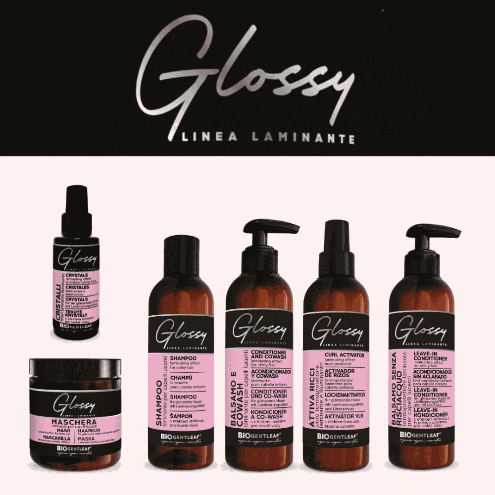 Bio Gentleaf Glossy Laminating Curl Activator for Shiny Hair 200 ml
