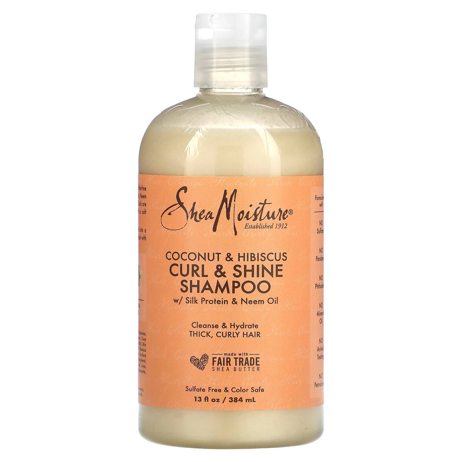 Shea Moisture Coconut &amp; Hibiscus Curl &amp; Shine Shampoo