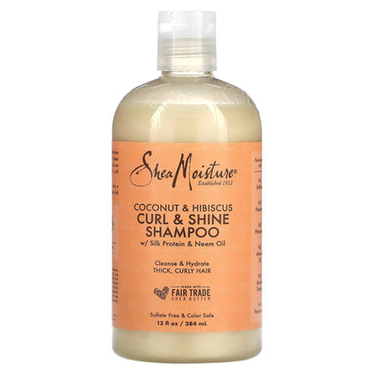 Shea Moisture Coconut &amp; Hibiscus Curl &amp; Shine Shampoo