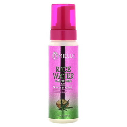 Mielle Rice Water &amp; Aloe vera Braid Set Foam 222ml