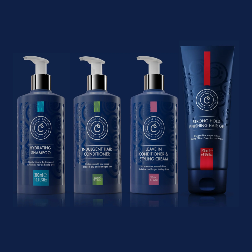 CurlyEllie Intense Leave-In Conditioner &amp; Styling Cream 300ml