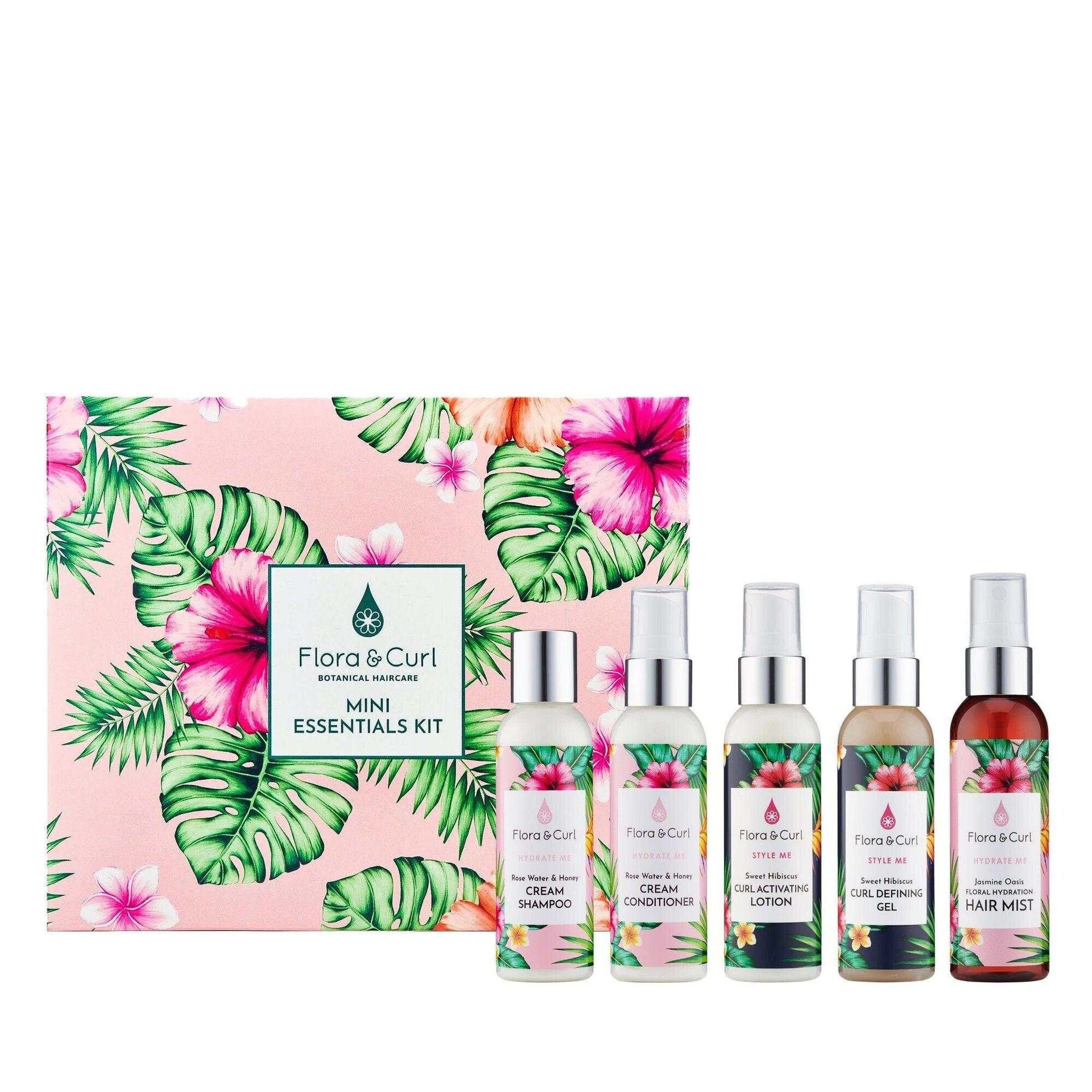 Flora &amp; Curl Mini Essentials Curl Kit