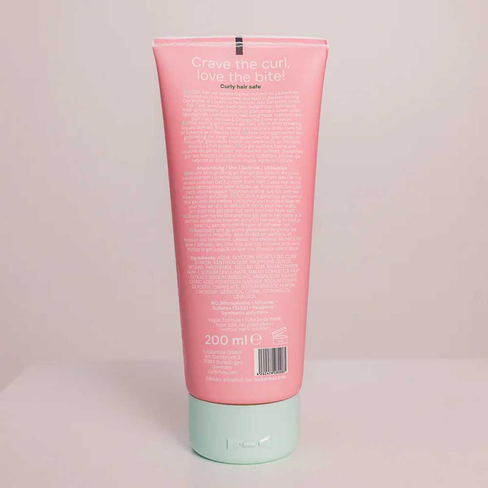 Curl Bites Volume &amp; Hold Scrunching Gel 200ml