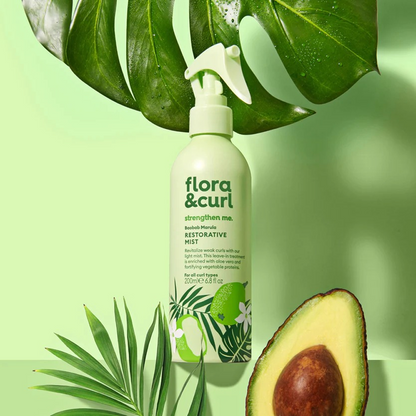 Flora &amp; Curl Baobab Marula Restorative Mist 200ml