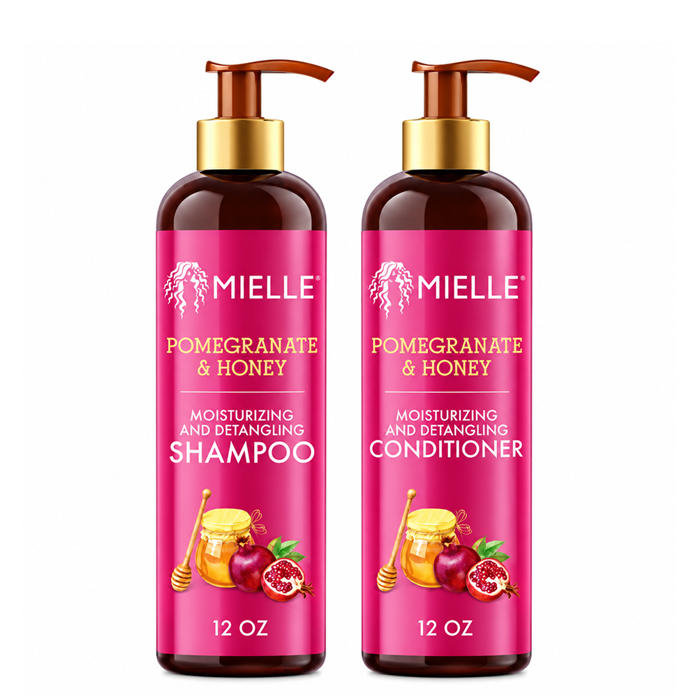 Mielle Pomegranate &amp; Honey Shampoo+Conditioner Duo