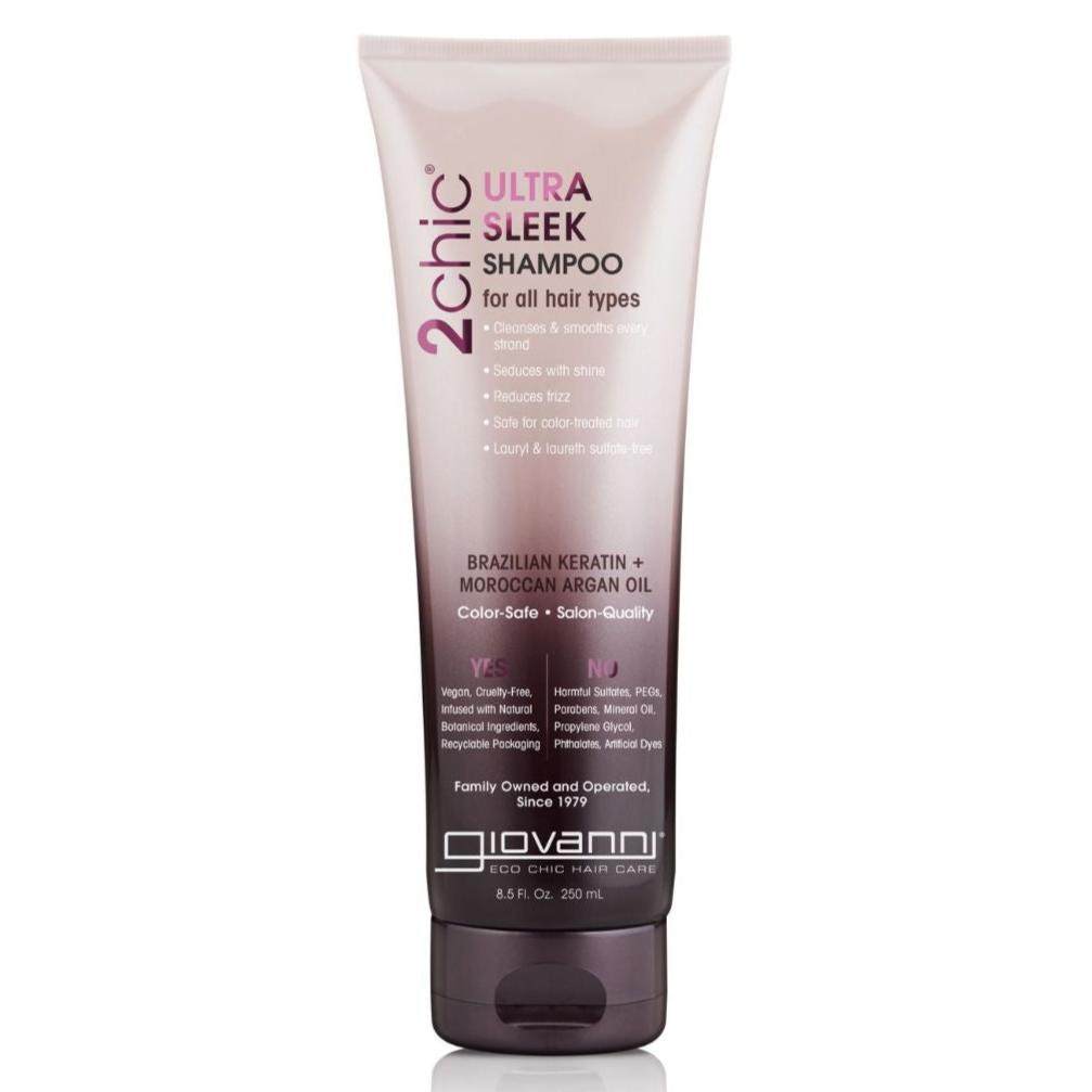 Giovanni 2Chic Brazilian Keratin &amp; Moroccan Argan Oil Shampoo 251ml