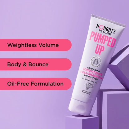 Noughty Pumped Up Volumising Conditioner 250ml