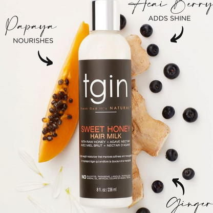 Tgin Sweet Honey Hair Milk 8oz