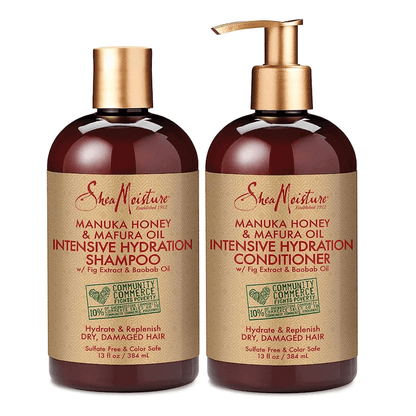 Shea Moisture Manuka Honey &amp; Mafura Oil Shampoo and Conditioner Pack