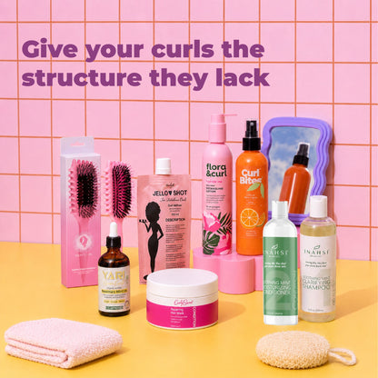 CurlyNest Professional/Pro Kit for Salon-Style Curl Care Essentials