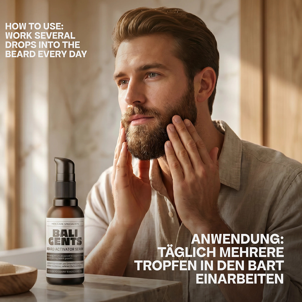 Bali Gents Activator Beard Serum 30ml