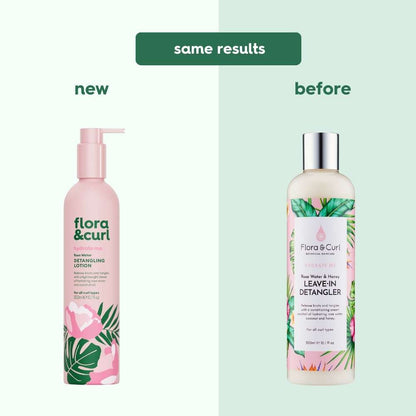 Flora &amp; Curl Hydrate Me Rose Water Detangling Lotion 300ml