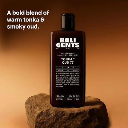 Bali Gents Bodywash Tonka Oud 77 200ml