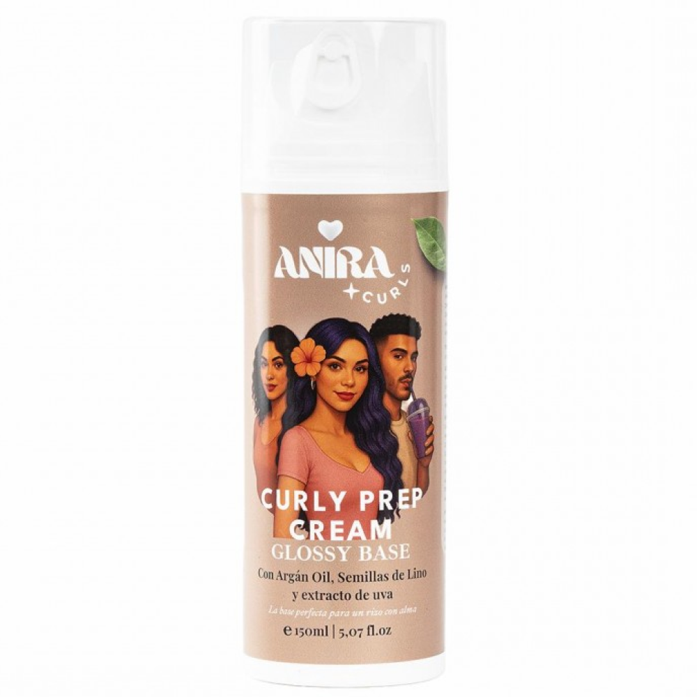 Anira Curls Curly Prep Cream-Glossy Base