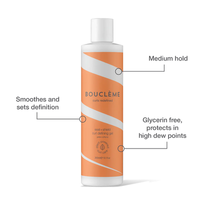 Bouclème Curls Redefined Seal+ Shield Curl Defining Gel 300ml