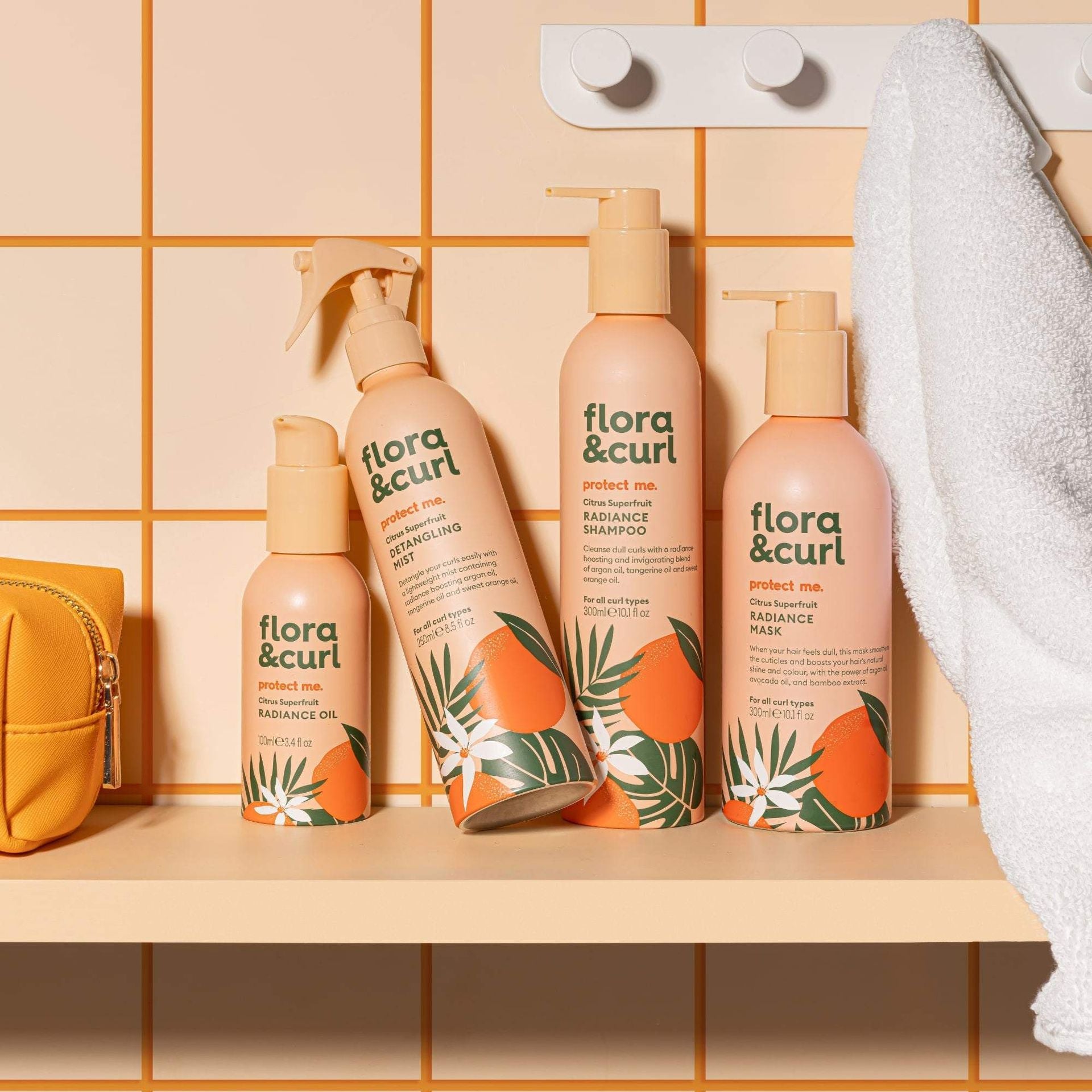 Flora &amp; Curl Protect Me Citrus Superfruit Radiance Mask 300ml