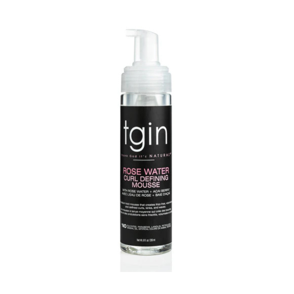 Tgin Rosewater Curl Defining Mousse