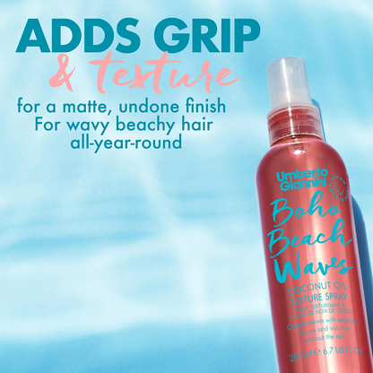 Umberto Giannini Boho Beach Waves Coconut Oil Texture Spray 200ml