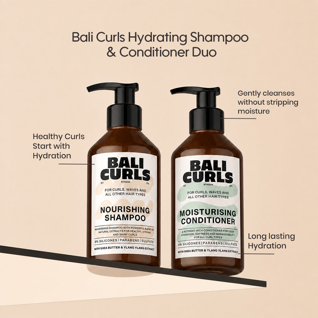 Bali Curls Hydrating Shampoo &amp; Conditioner Duo