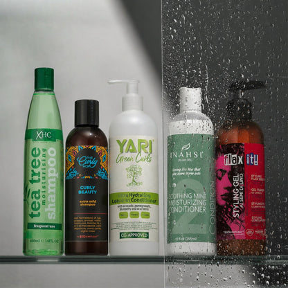 CurlyNest Starter Kit for Coily Hair 3C-4A - Lipid Retention