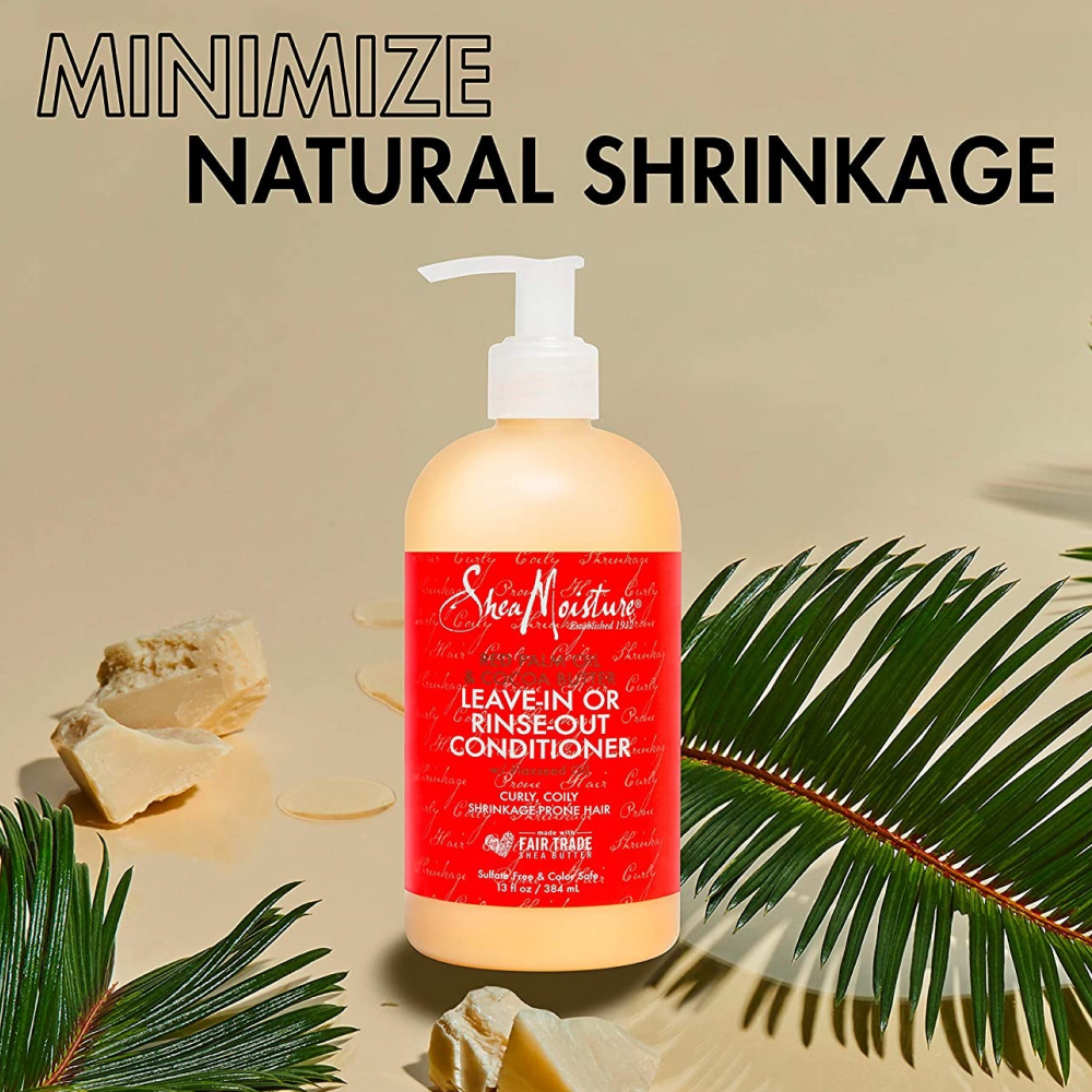 Shea Moisture Red Palm Oil &amp; Cocoa Butter Hi-Slip Detangling Shampoo 384ml