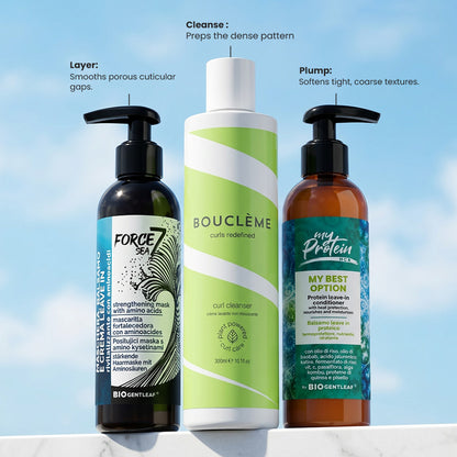 CurlyNest Pro Kit for Coily Hair 3C-4A - Moisture Insulation