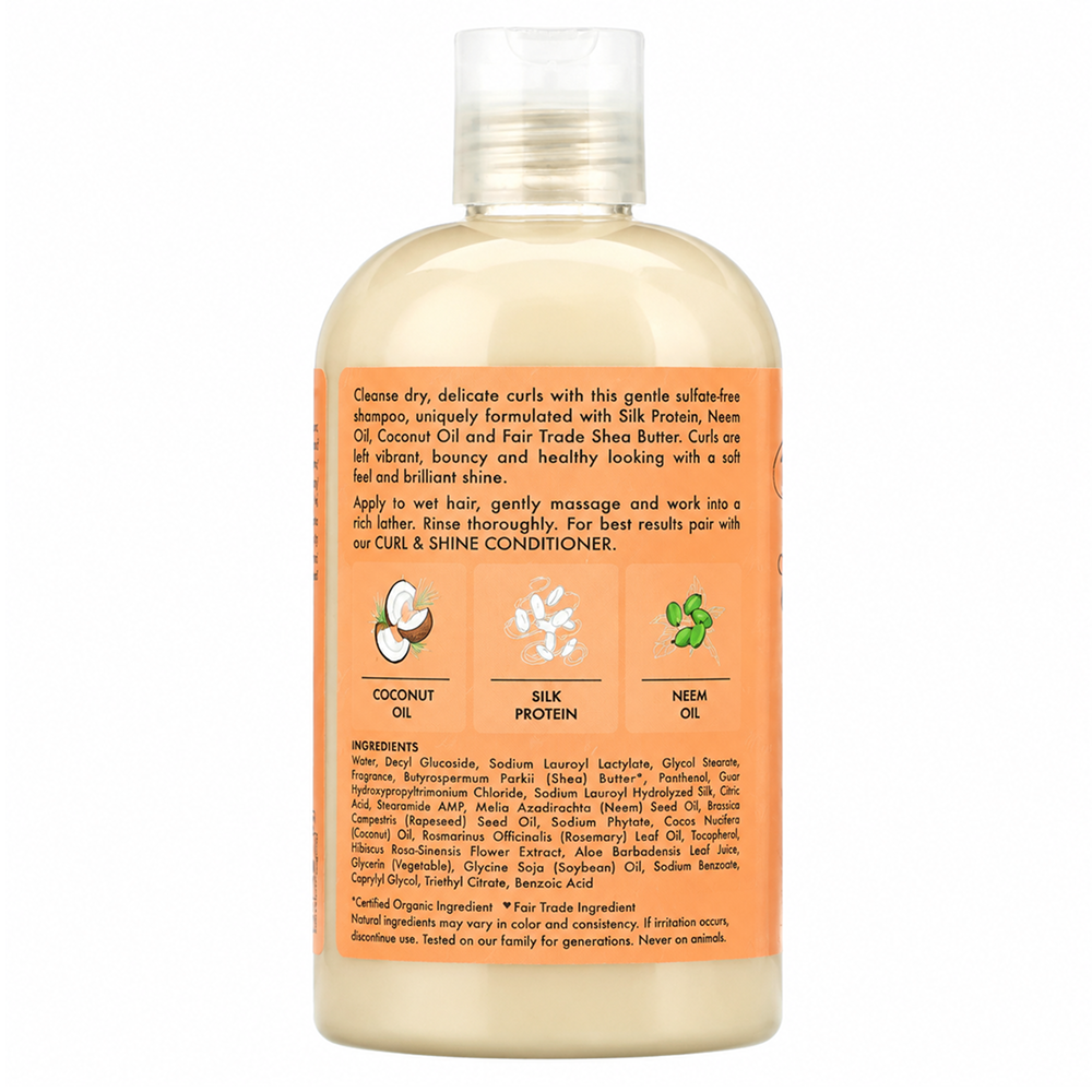 Shea Moisture Coconut &amp; Hibiscus Curl &amp; Shine Shampoo and Conditioner Pack