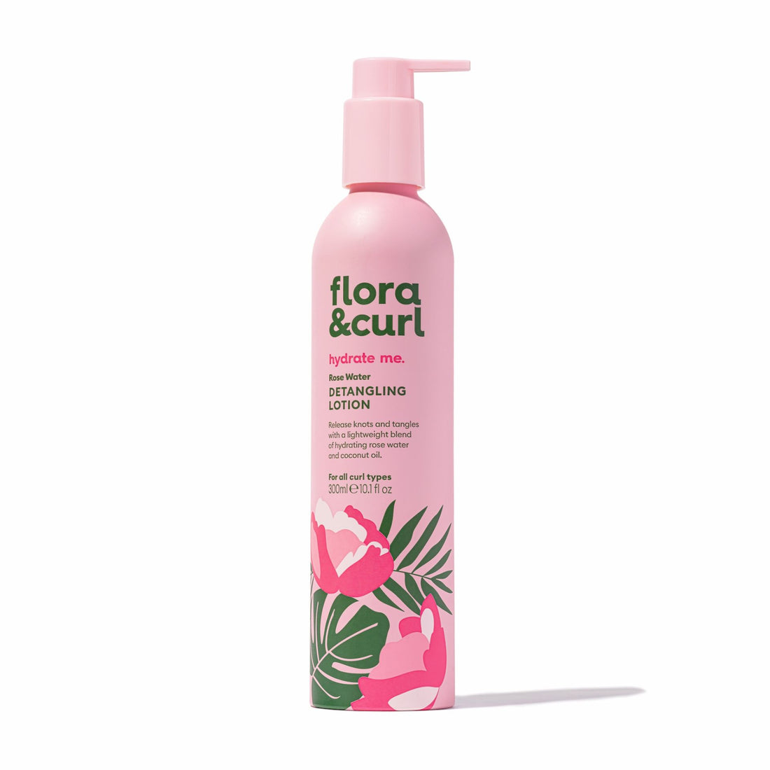 Flora &amp; Curl Hydrate Me Rose Water Detangling Lotion 300ml