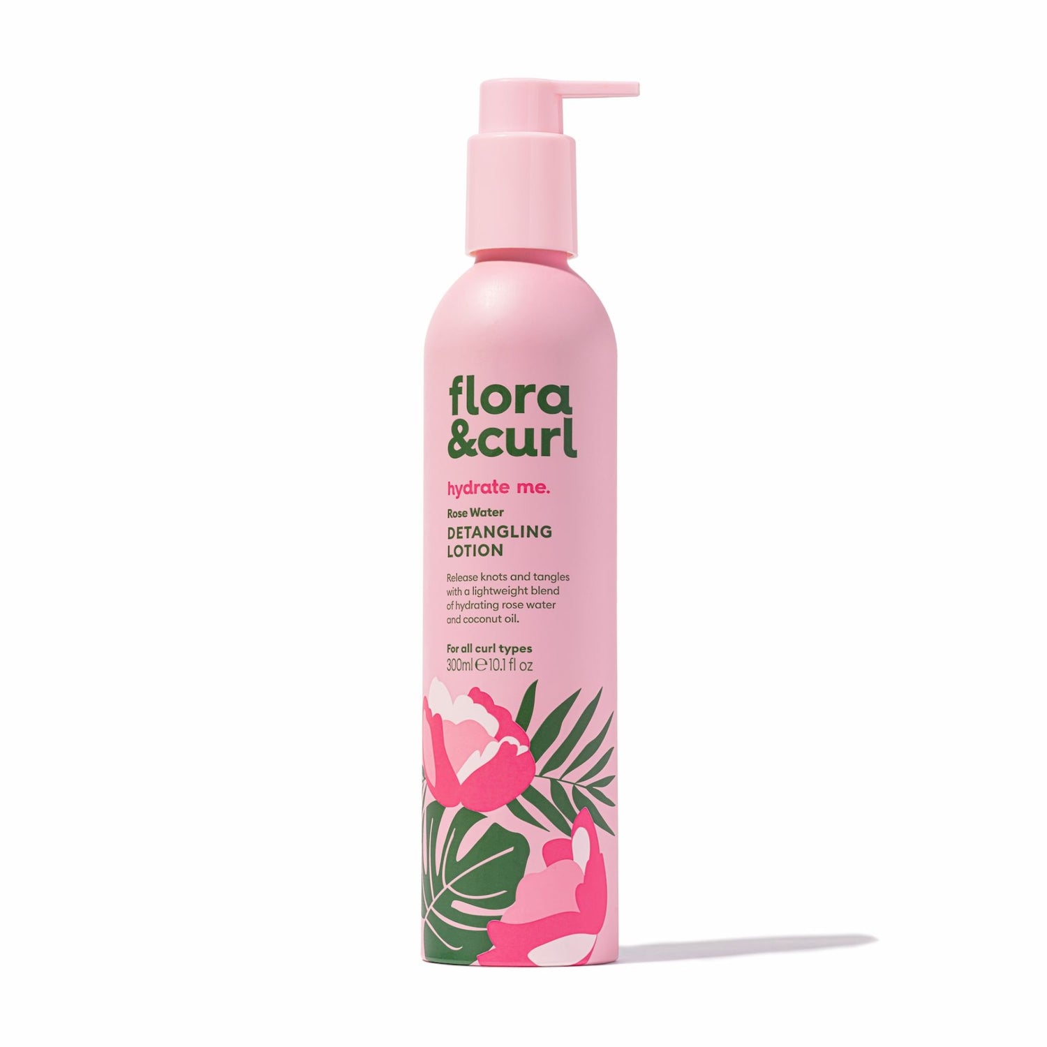 Flora &amp; Curl Hydrate Me Rose Water Detangling Lotion 300ml